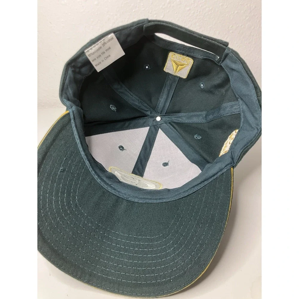 Green Bay Packers Hat Hook & Loop Closure Cap‎ Embroidered Cheese CITGO Promo